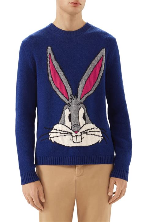 gucci bugs bunny wool sweater.